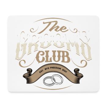 Bräutigam Club - Mousepad (Querformat) - Weiß - Vorne