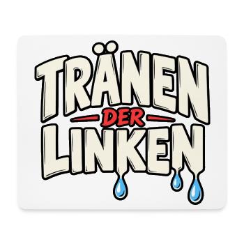 Tränen Der Linken Linke Tränen - Mousepad (Querformat) - Weiß - Vorne