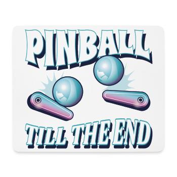  Flipper Flipperautomat Pinballs Arcade Game - Mousepad (Querformat) - Weiß - Vorne