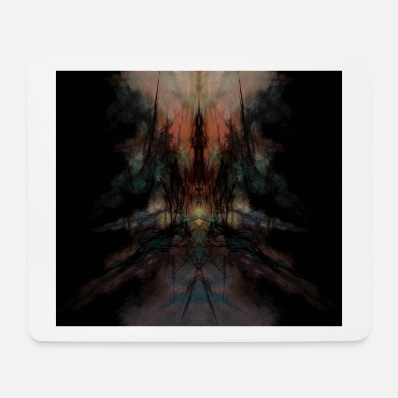 Abstract - Mousepad (Querformat) - Weiß