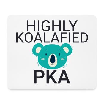 PKA Koalafied Apotheke - Mousepad (Querformat) - Weiß - Vorne