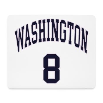 Washington 8 - Mousepad (Querformat) - Weiß - Vorne