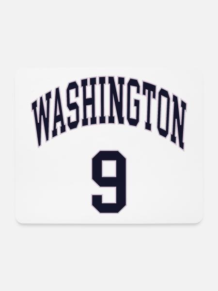 Washington 9 - Mousepad (Querformat) - Weiß