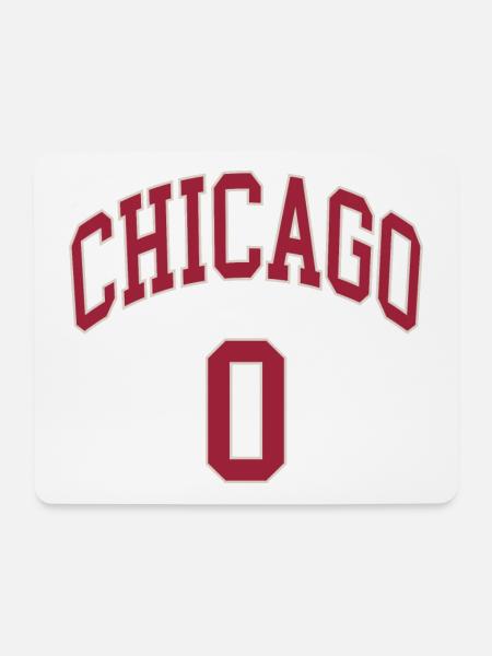 Chicago 0 - Mousepad (Querformat) - Weiß