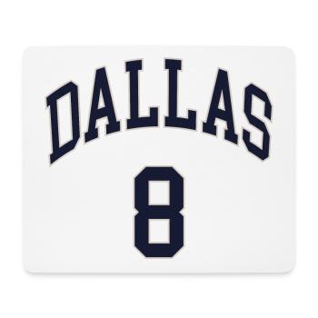 Dallas 8 - Tapis de souris (format paysage) - blanc - Devant