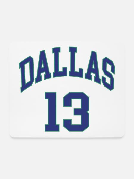 Dallas 13 - Mousepad (Querformat) - Weiß