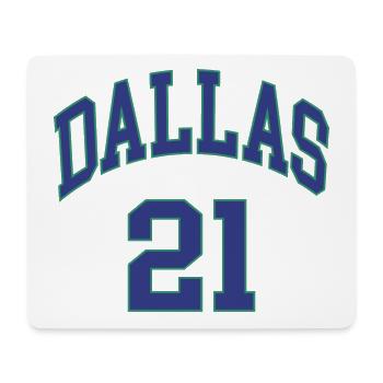 Dallas 21 - Tapis de souris (format paysage) - blanc - Devant