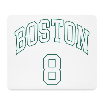 Boston 8 - Mousepad (Querformat) - Weiß - Vorne