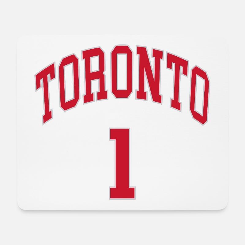 Toronto 1 - Mousepad (Querformat) - Weiß