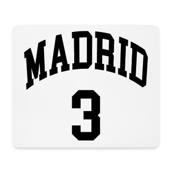 Madrid 3 - Tapis de souris (format paysage) - blanc - Devant