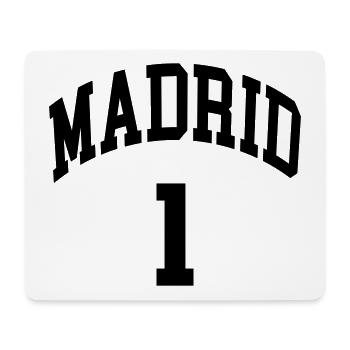 Madrid 1 - Tapis de souris (format paysage) - blanc - Devant