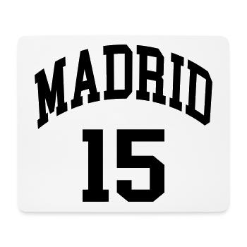 Madrid 15 - Mousepad (Querformat) - Weiß - Vorne