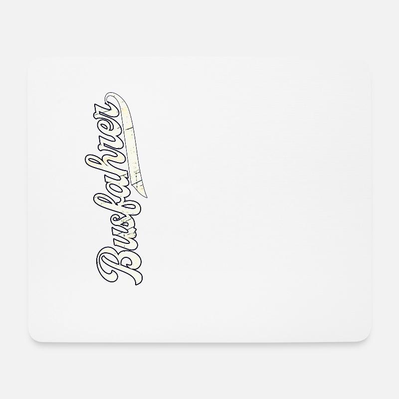 Busfahrer - Mousepad (Querformat) - Weiß