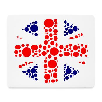 england - Tapis de souris (format paysage) - blanc - Devant