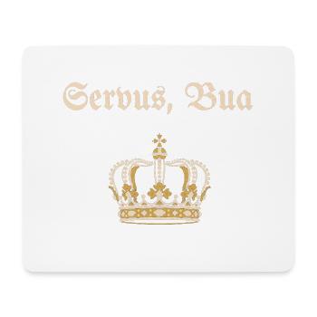 Servus bua - Bayerische Begrüssung - Mousepad (Querformat) - Weiß - Vorne
