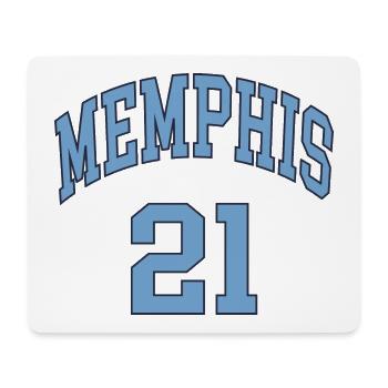 Memphis 21 - Tapis de souris (format paysage) - blanc - Devant