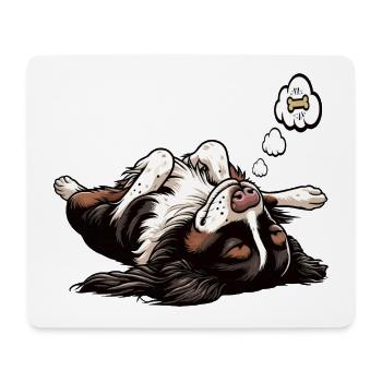 Münsterländer Münsterländerbesitzer Münsterhund - Mousepad (Querformat) - Weiß - Vorne