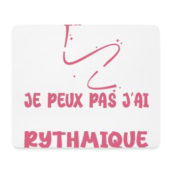 Ich kann nicht Ich habe Vintage Rhythmic Gym Frau - Mousepad (Querformat) - Weiß - Vorne