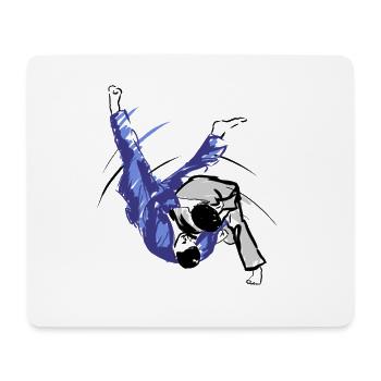 Judo - Mouse Pad (horizontal) - white - Front