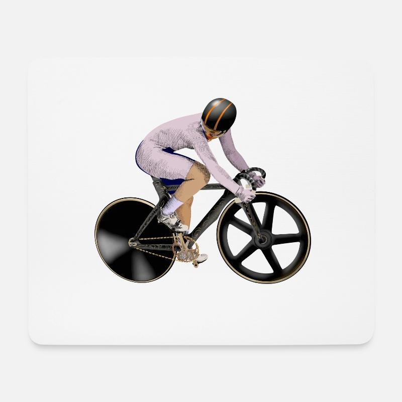Sprint - Mousepad (Querformat) - Weiß