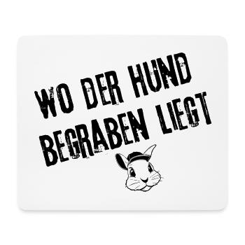 Hintergründige Enthüllungen Styles | Redewendung - Mousepad (Querformat) - Weiß - Vorne