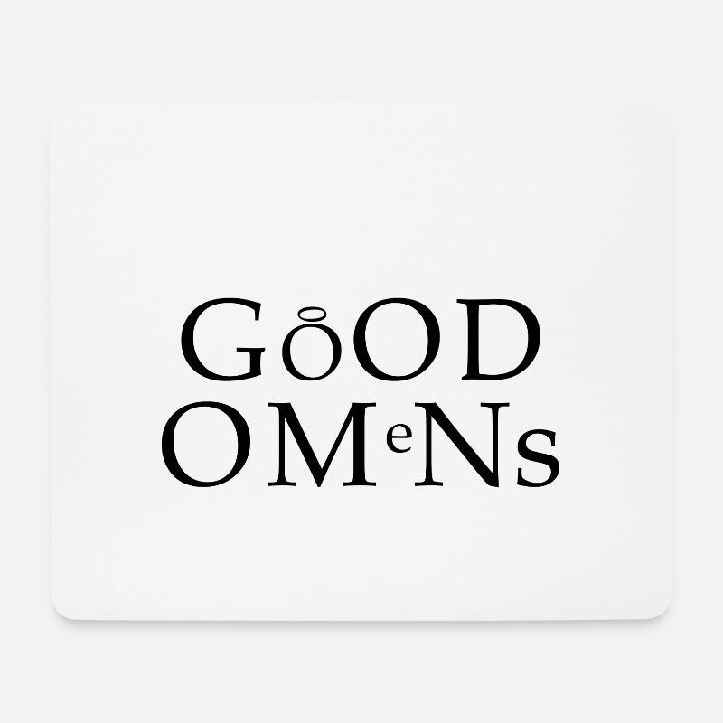 Good Omens Ein Gutes Omen - Mousepad (Querformat) - Weiß