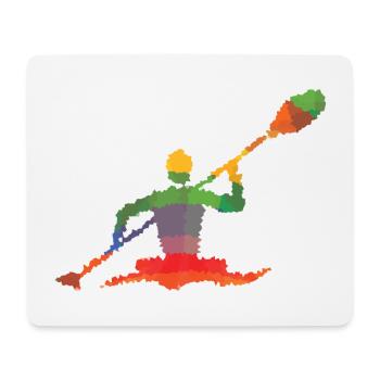 Kanut - Mousepad (Querformat) - Weiß - Vorne