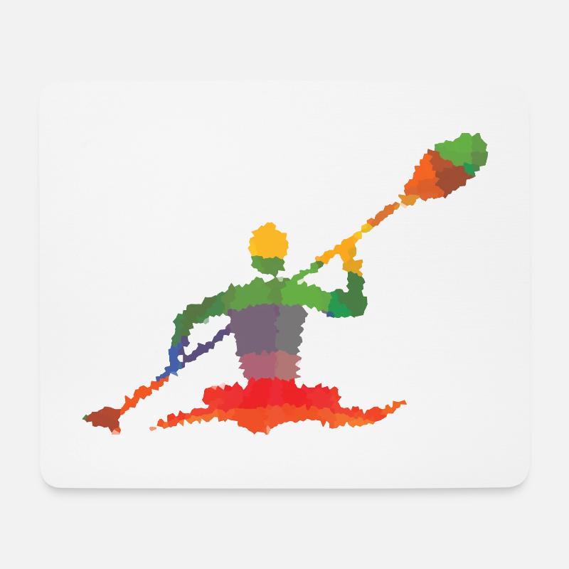 Kanut - Mousepad (Querformat) - Weiß