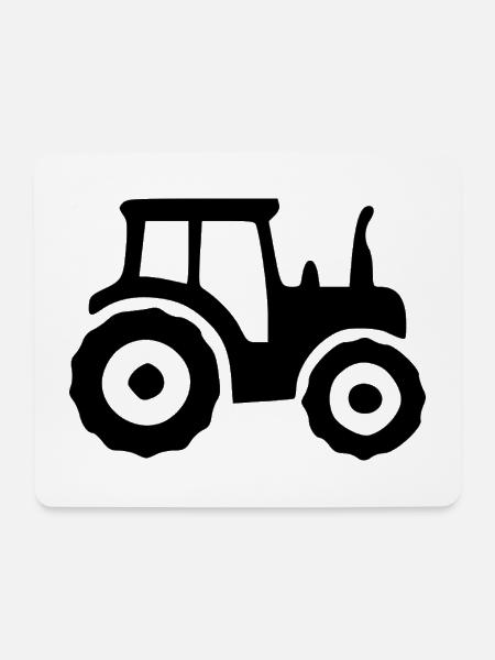 Traktor Landwirtschaft Bauern Geschenk - Mousepad (Querformat) - Weiß