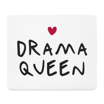 Königin-Drama - Mousepad (Querformat) - Weiß - Vorne