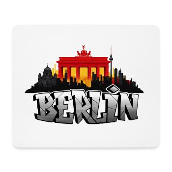 Berlin - Mousepad (Querformat) - Weiß - Vorne