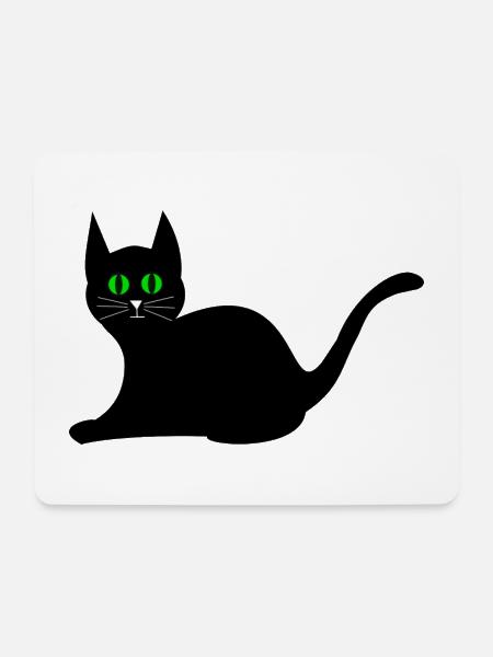 Kawaii Katze Kätzchen Kawaii - Mousepad (Querformat) - Weiß
