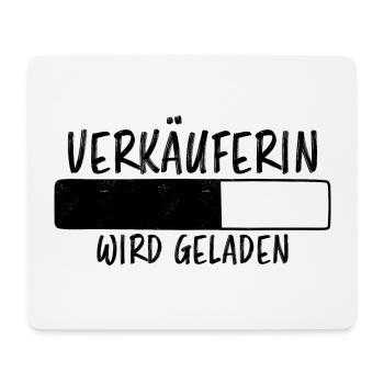 Verkäuferin Spruch Lustiges Verkäuferin Geschenk - Mousepad (Querformat) - Weiß - Vorne