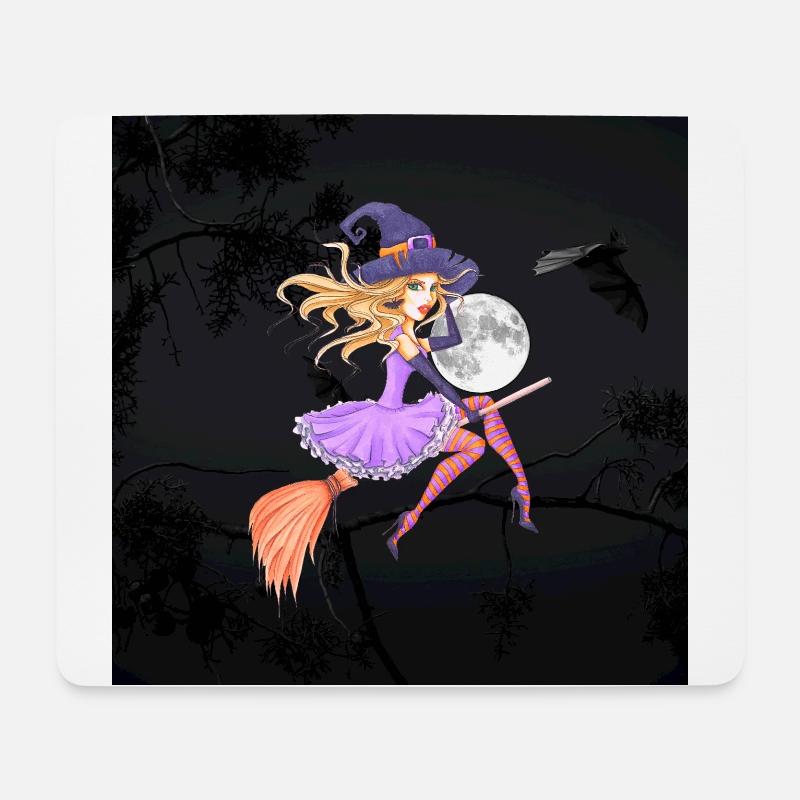 Witch - Mouse Pad (horizontal) - white