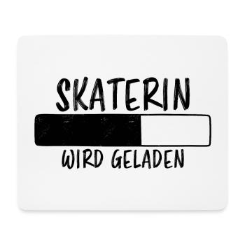 Skaterin Spruch Skating Lustiges Skaterin Geschenk - Mousepad (Querformat) - Weiß - Vorne