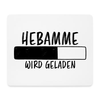 Hebamme Spruch Beruf Lustiges Hebammen Geschenk - Mousepad (Querformat) - Weiß - Vorne