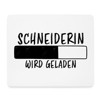 Schneiderin Spruch Lustiges Schneiderin Geschenk - Mousepad (Querformat) - Weiß - Vorne