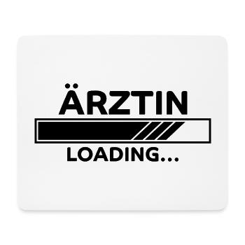Ärztin Arzt Lustiger Spruch Doktor Ärztin Geschenk - Mousepad (Querformat) - Weiß - Vorne