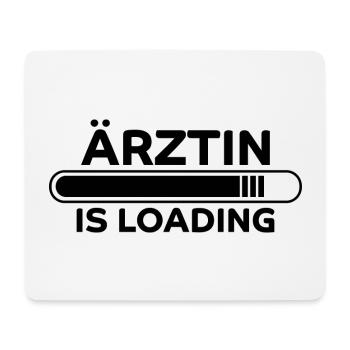 Ärztin Arzt Lustiger Spruch Doktor Ärztin Geschenk - Mousepad (Querformat) - Weiß - Vorne