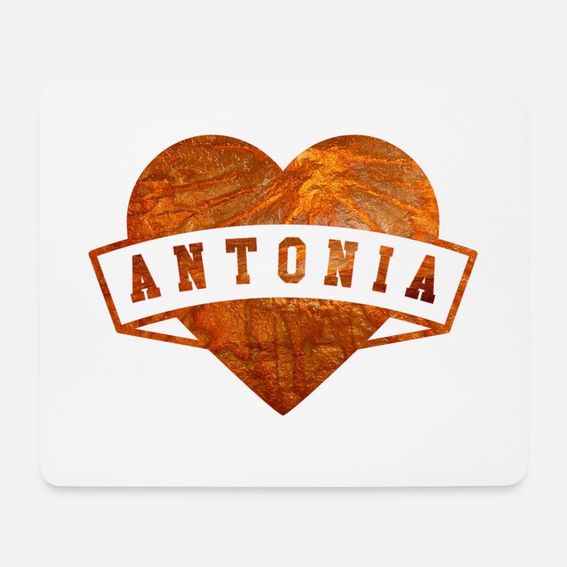 Antonia - Mouse Pad (horizontal) - white