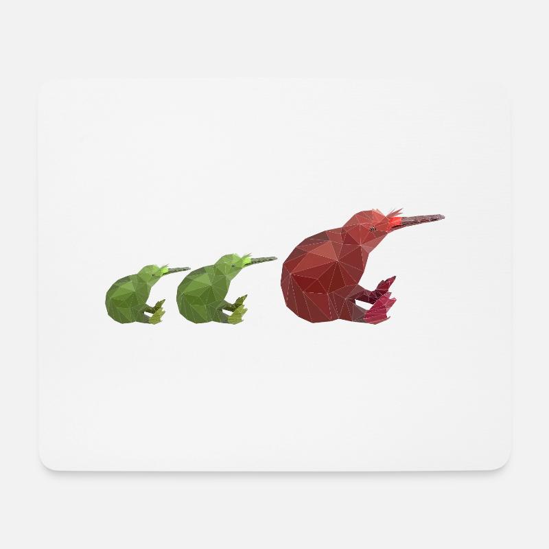 kiwi - Mouse Pad (horizontal) - white