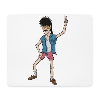 Mc Thunder - Mouse Pad (horizontal) - white - Front