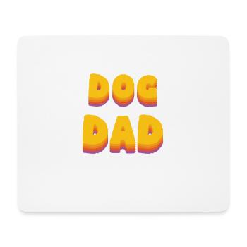 DogDad - Mousepad (Querformat) - Weiß - Vorne