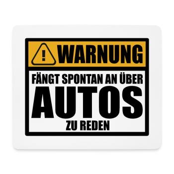 Autoliebhaber Geschenkidee Männer Kleine Lustige - Mousepad (Querformat) - Weiß - Vorne