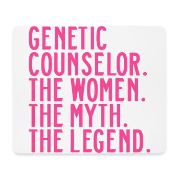 Genetic Counselor Girl Genetic Counsellor Sprüch - Mouse Pad (horizontal) - white - Front