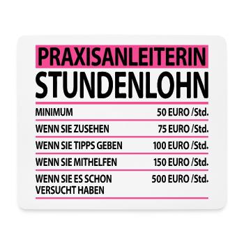 Praxisanleiterin Abschied Kollegin Pflege Sprüche - Mousepad (Querformat) - Weiß - Vorne