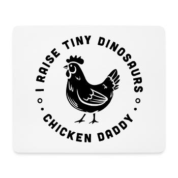 Papa Hühnerzüchter Geflügel Freihaus Humor - Mousepad (Querformat) - Weiß - Vorne