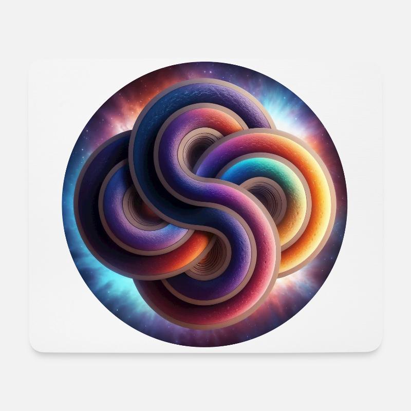 Kornkreis Roundway, UK, 13.09.2020 - Mousepad (Querformat) - Weiß