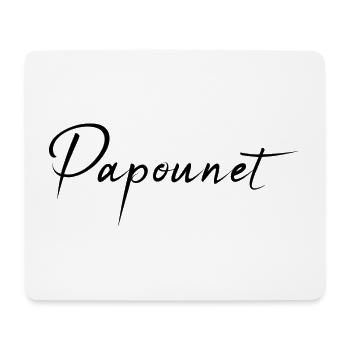 PAPOUNET. PAPA. FÊTE DES PÈRES. BONNE FÊTE PAPA - Tapis de souris (format paysage) - blanc - Devant