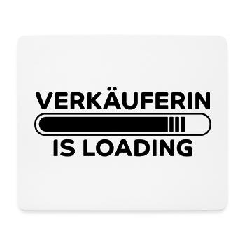 Verkäuferin Spruch Lustiges Verkäuferin Geschenk - Mousepad (Querformat) - Weiß - Vorne